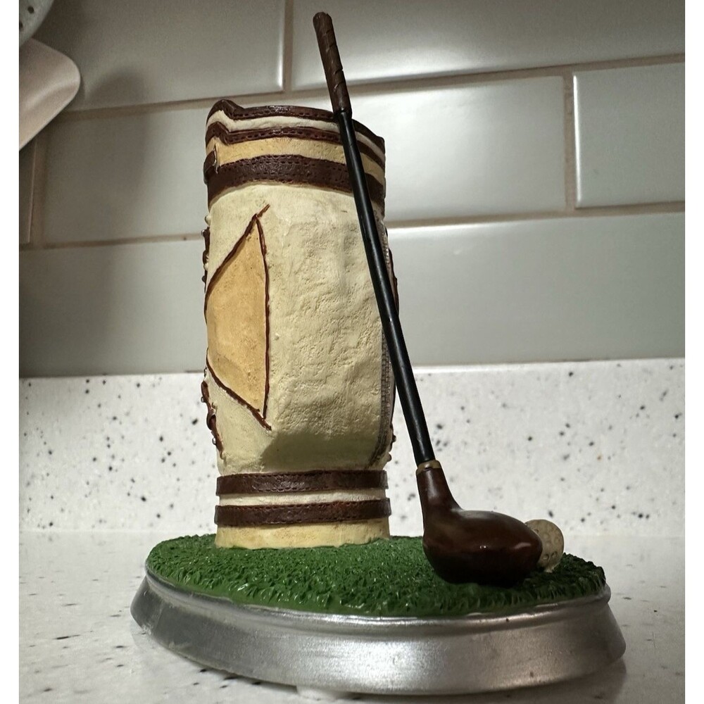 Russ Highland Ridge 20187 Golf Bag Pen & Pencil Holder Office Desk Accessory